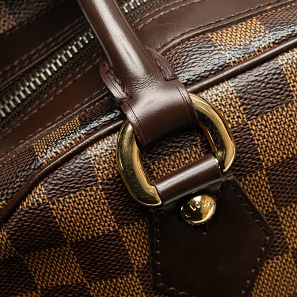 Pre-owned Louis Vuitton Damier Ebene Duomo Brown