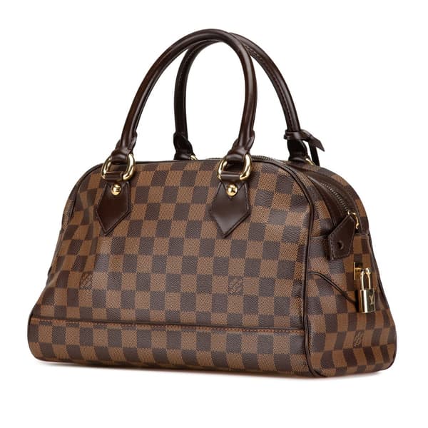 Pre-owned Louis Vuitton Damier Ebene Duomo Brown