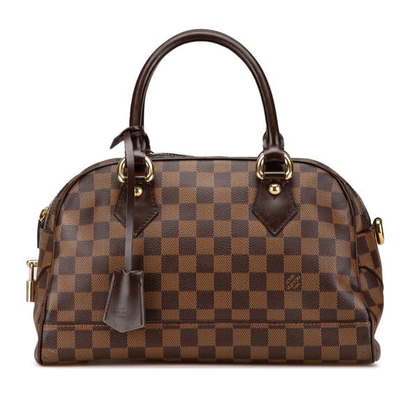 Pre-owned Louis Vuitton Damier Ebene Duomo Brown
