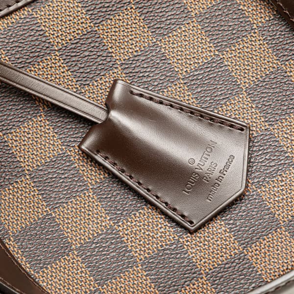 Pre-owned Louis Vuitton Damier Ebene Verona PM Brown