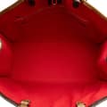 Miniatyrbilde 4 av 10: Pre-owned Louis Vuitton Monogram Reverse Giant OnTheGo GM Brown