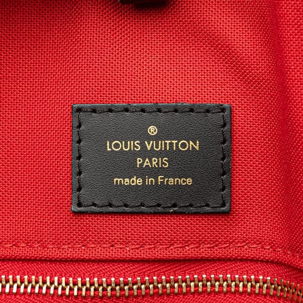 Pre-owned Louis Vuitton Monogram Reverse Giant OnTheGo GM Brown