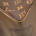 Miniatyrbilde 9 av 10: Pre-owned Louis Vuitton Monogram Reverse Giant OnTheGo GM Brown