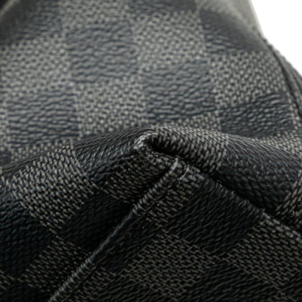 Pre-owned Louis Vuitton Damier Graphite Anton Tote Black