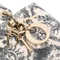 Pikkukuva 7 / 10: Pre-owned Dior Small Denim Toile de Jouy Soleil Lady D Joy White