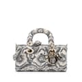 Pikkukuva 1 / 10: Pre-owned Dior Small Denim Toile de Jouy Soleil Lady D Joy White