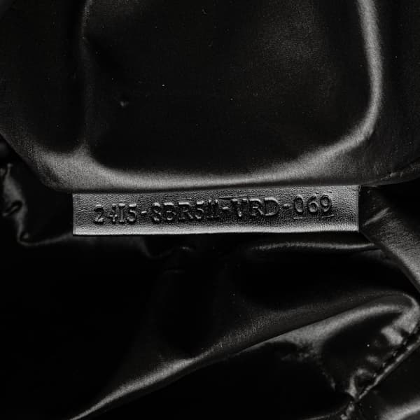 Pre-owned Fendi Moncler Nylon Puffer Spy Handbag Black