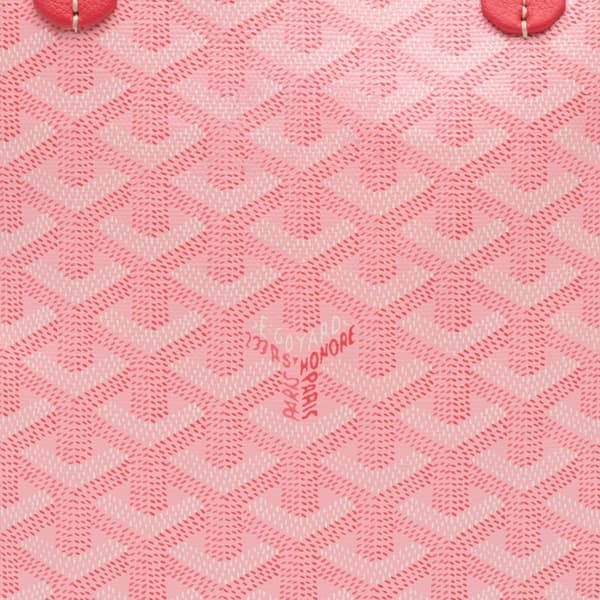 Pre-owned Goyard Goyardine Poitiers Pink