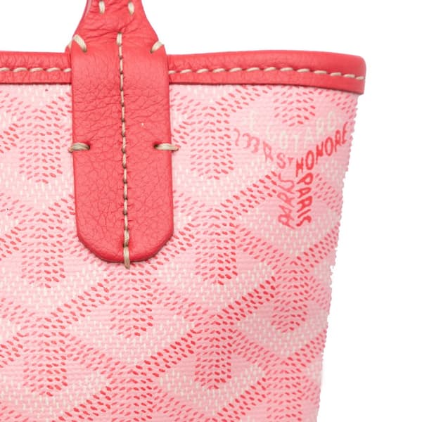 Pre-owned Goyard Goyardine Poitiers Pink