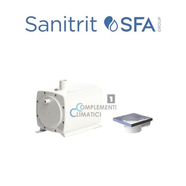 Pompa för avloppsvatten Sanifloor plus+ 1 SFA Sanitrit SFLOOR+1