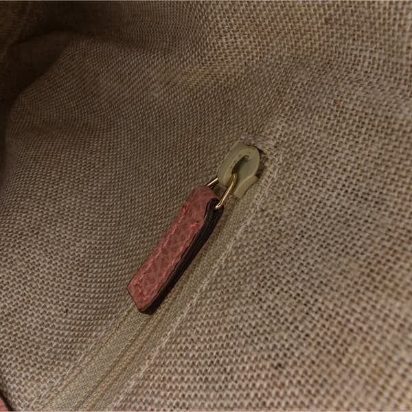 Pre-owned Gucci Small Dollar Calfskin GG Charm Dome Satchel Pink