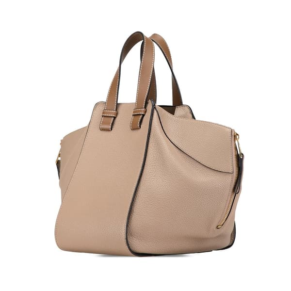 Pre-owned LOEWE Small Leather Hammock Bag Brown