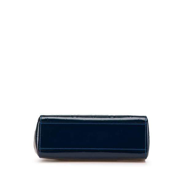 Pre-owned Louis Vuitton Monogram Vernis Catalina BB Blue