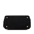 Miniatyrbilde 3 av 10: Pre-owned Prada Small Canvas Canapa Logo Satchel Black