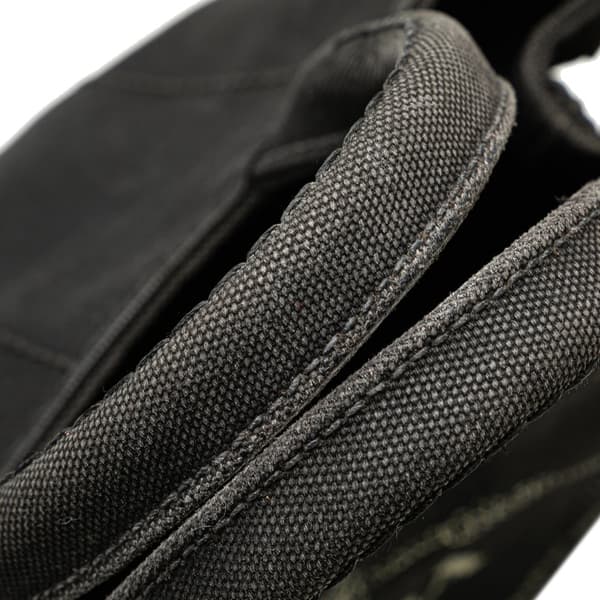 Pre-owned Prada Small Canvas Canapa Logo Satchel Black