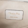Miniatyrbilde 5 av 8: Pre-owned Dior Mini Grained Calfskin Saddle Bag White