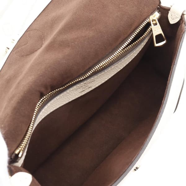 Pre-owned Louis Vuitton Monogram Empreinte Diane White