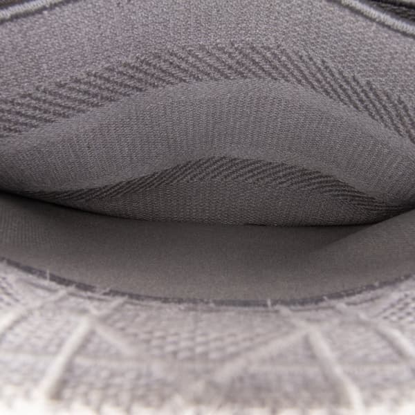 Pre-owned Dior Medium Canvas Cannage Lady D Lite Gray