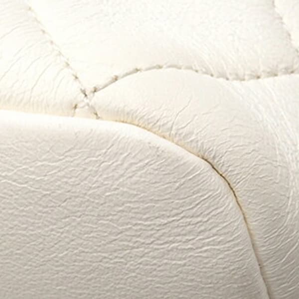 Pre-owned Chanel Quilted Lambskin CC Crystal Signature Chain Hobo White