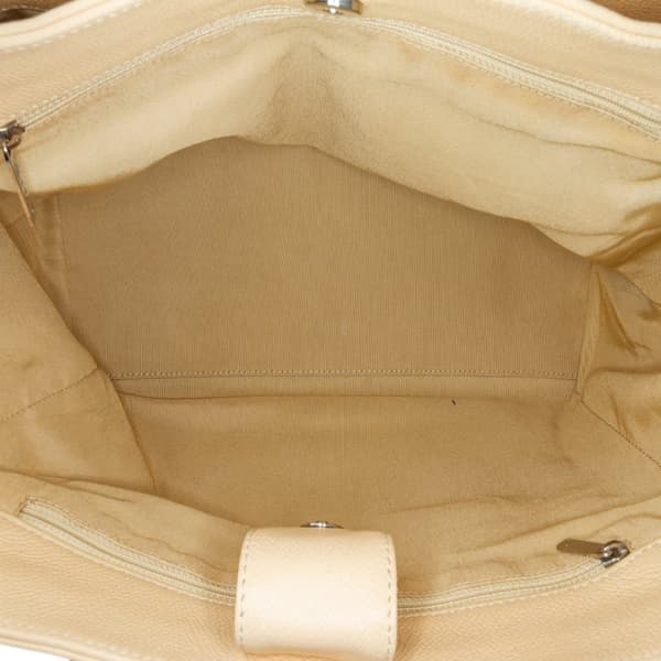 Pre-owned Chanel Medium Executive Cerf Tote Brown