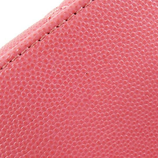 Pre-owned Chanel Extra Mini Caviar and Lizard Embossed Coco Top Handle Bag Pink
