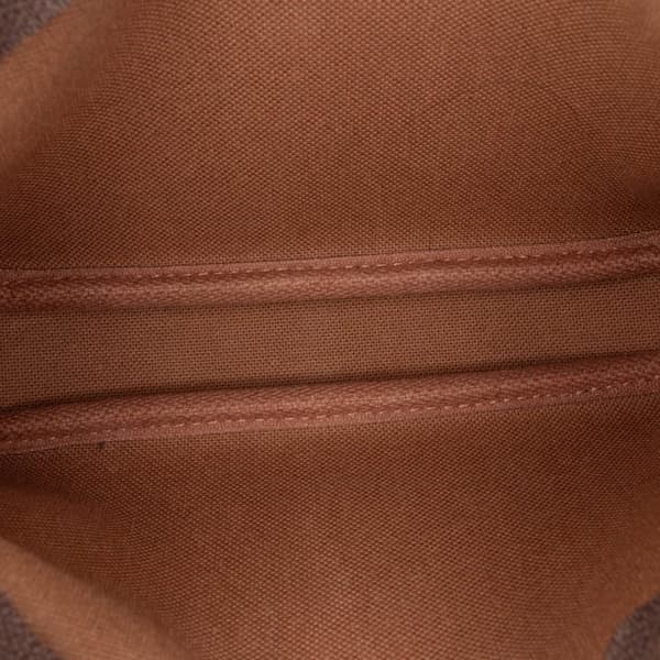 Pre-owned Louis Vuitton Monogram Mini Pochette Accessoires Brown