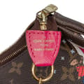 Pikkukuva 6 / 9: Pre-owned Louis Vuitton Monogram Bears on Skis Christmas Animation Mini Pochette Accessories Brown