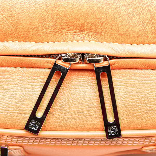 Pre-owned LOEWE Leather Amazona 28 Orange