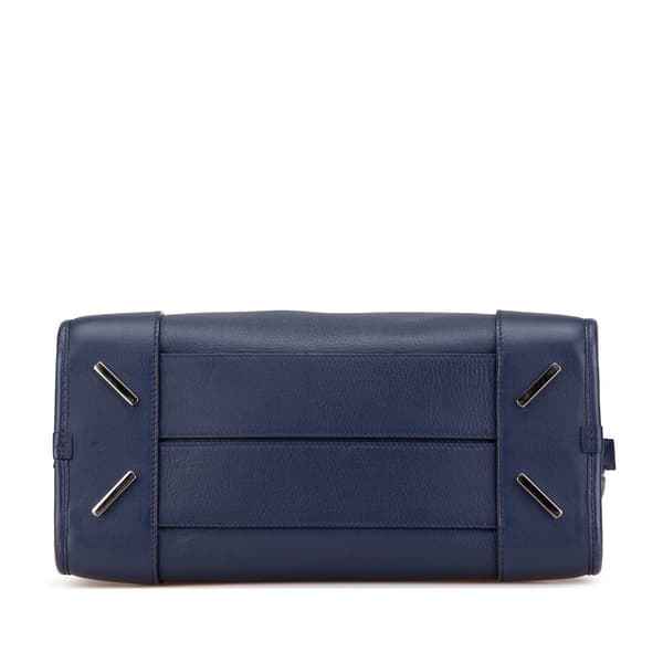 Pre-owned LOEWE Leather Amazona 28 Blue
