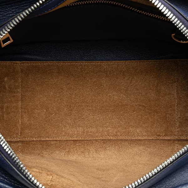 Pre-owned LOEWE Leather Amazona 28 Blue