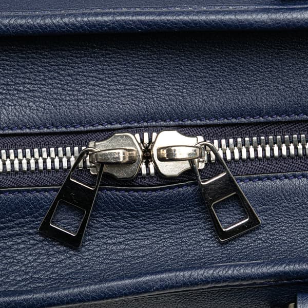 Pre-owned LOEWE Leather Amazona 28 Blue