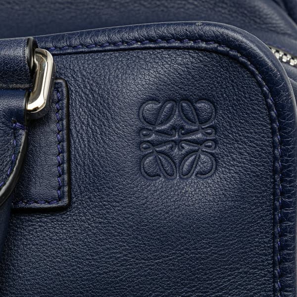 Pre-owned LOEWE Leather Amazona 28 Blue
