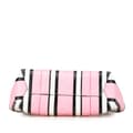 Miniatyrbillede 3 af 10: Pre-owned Balenciaga Small Lambskin Barbes East West Striped Shopper Tote Pink