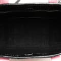 Miniatyrbillede 4 af 10: Pre-owned Balenciaga Small Lambskin Barbes East West Striped Shopper Tote Pink