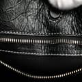 Miniatyrbillede 5 af 10: Pre-owned Balenciaga Small Lambskin Barbes East West Striped Shopper Tote Pink