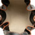 Miniatyrbillede 4 af 10: Pre-owned LOEWE Mini Leather and Canvas Hammock Bag White