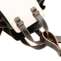 Miniatyrbillede 9 af 10: Pre-owned LOEWE Mini Leather and Canvas Hammock Bag White