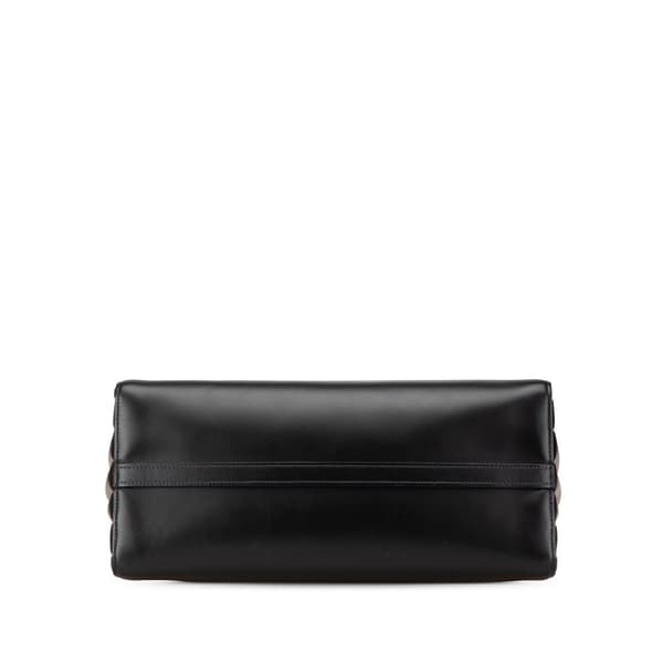 Pre-owned Prada City Calf Satchel Black