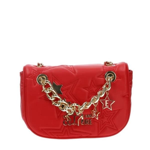 Axelväska - Versace Jeans - Röd - Syntetmaterial - 23x15x6,5 cm - För kvinnor