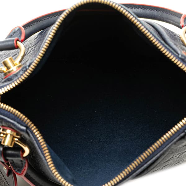 Pre-owned Louis Vuitton Monogram Empreinte V Tote BB Blue