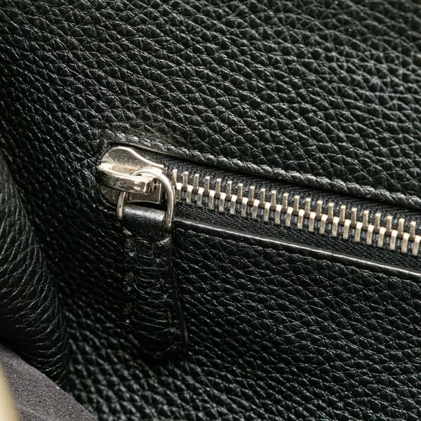 Pre-owned Fendi Large Selleria Peekaboo Iconic Satchel Brown