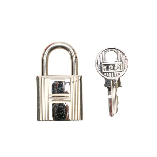 Pre-owned Hermès Clemence Picotin Lock 18 Orange
