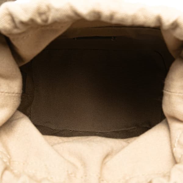 Pre-owned Chloé Mini Calfskin Roy Bucket Bag Brown