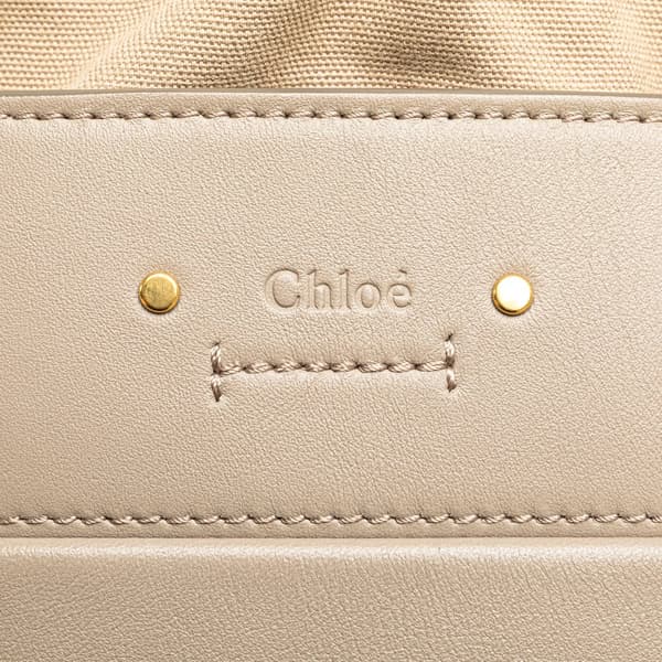 Pre-owned Chloé Mini Calfskin Roy Bucket Bag Brown
