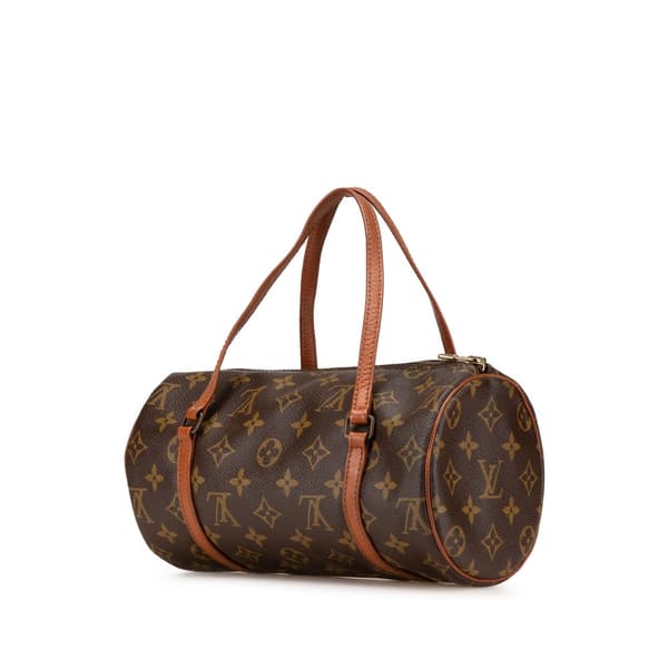 Pre-owned Louis Vuitton Monogram Papillon 26 Brown