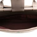 Miniatyrbillede 4 af 10: Pre-owned Chanel Quilted Glazed Calfskin Gold Bar Tote Brown