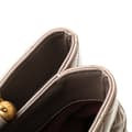 Miniatyrbillede 10 af 10: Pre-owned Chanel Quilted Glazed Calfskin Gold Bar Tote Brown