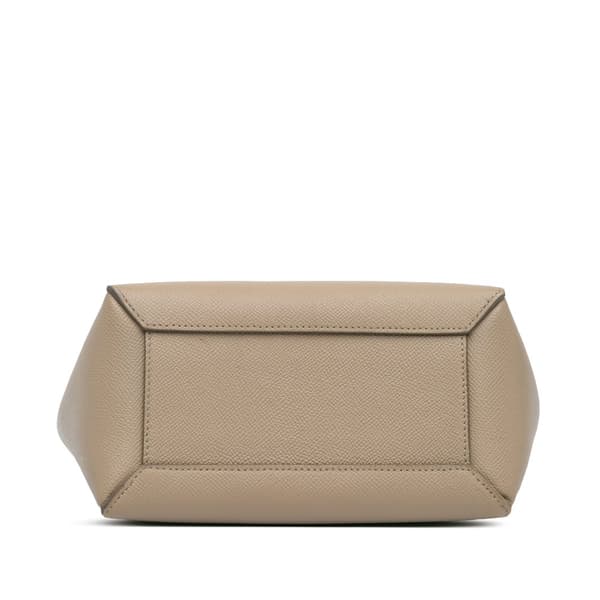 Pre-owned Celine Pico Grained Calfskin Belt Bag Brown