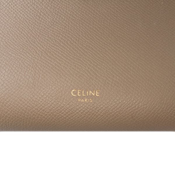 Pre-owned Celine Pico Grained Calfskin Belt Bag Brown