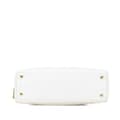 Miniatyrbilde 3 av 10: Pre-owned Chanel CC Quilted Caviar Bowling Bag White